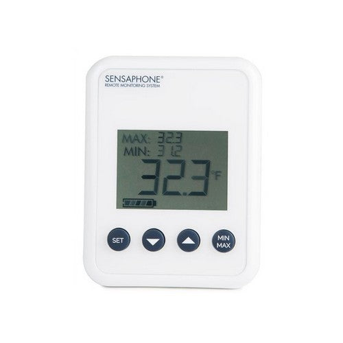 Sensaphone Temperature Probe with Glass Bead Vial, LCD Readout, NIST Certificate