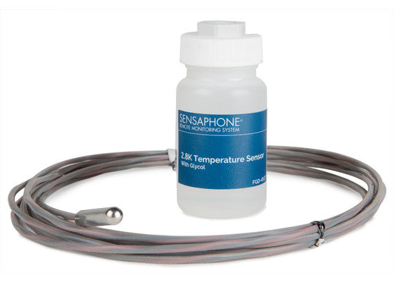 Sensaphone FGD0127TEF Ultra Low Temperature Sensor in Glycol Filled Vial