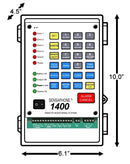 Sensaphone  FGD1400 4 Zone Monitor and Alarm Dialer, Clear Door