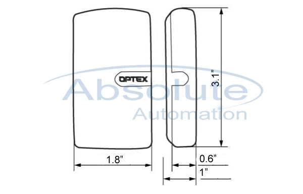 Optex TC10U Wireless Door Sensor