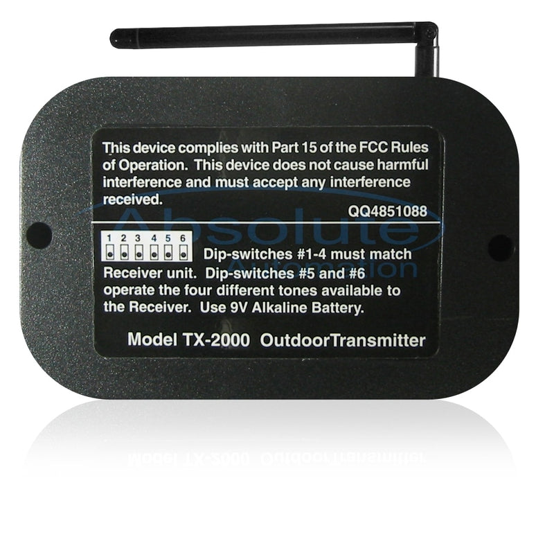 Rodann TX2000A Infrared Wireless Driveway Sensor