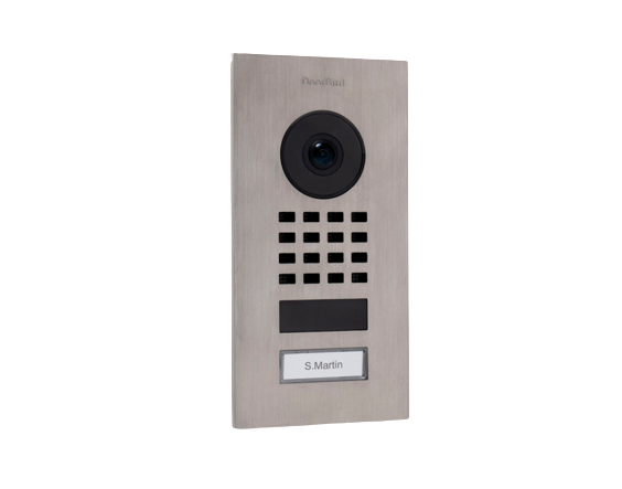Doorbird Compact IP Video Door Station, Flush Mount, Stainless Steel