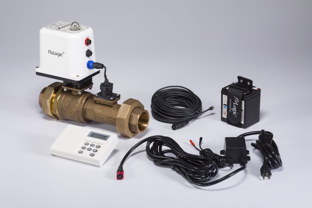 Flologic Panel FloLogic FLS0035-2 2 Inch Flow Based Automatic Water Shut Off System ...