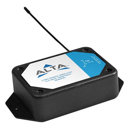 ALTA Wireless Accelerometer G-Force Max-Avg, AA Battery Powered, 900MHZ