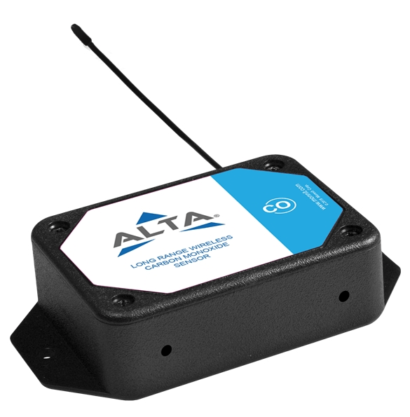 ALTA Wireless Carbon Monoxide CO Gas Sensor, AA Battery Powered, 900MHZ