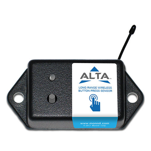 ALTA Wireless Button Press Sensor - Coin Cell Powered, 900MHZ