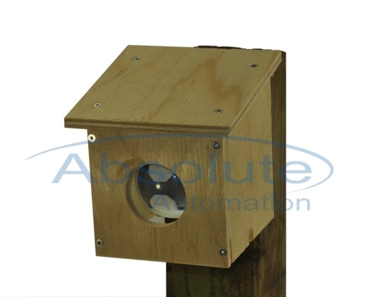 Imitation Birdhouse for Driveway Alarms