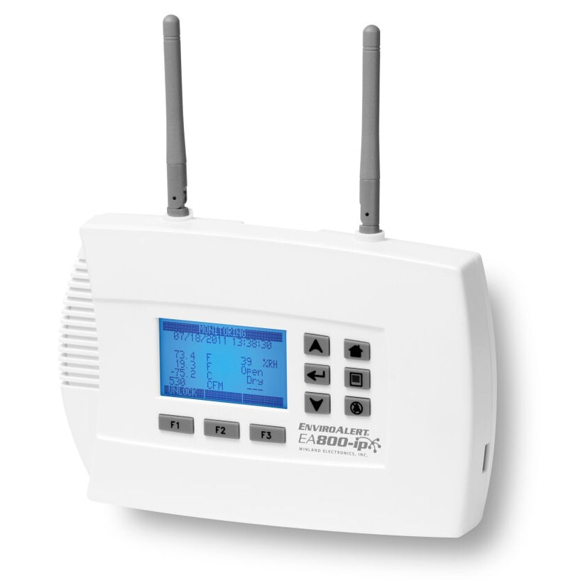 Winland EA800-IP EnviroAlert On Premise and Cloud Sensor Monitor with Alarm