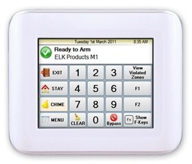 Elk M1KPNAV Touchscreen Keypad