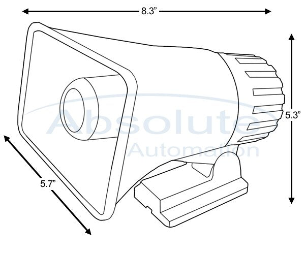 Elk SS30 - 120dB Weatherproof Siren