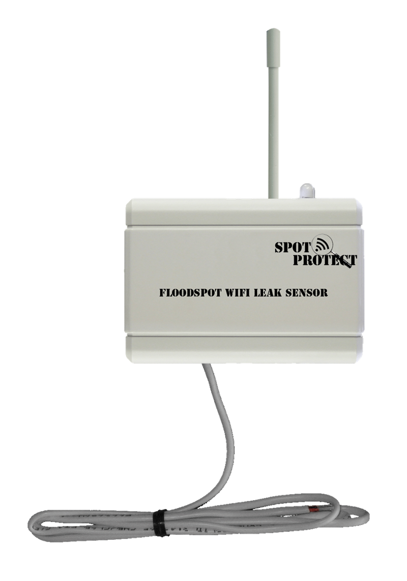 FloodSPOT WiFi Water Sensor with Email & SMS Alerts