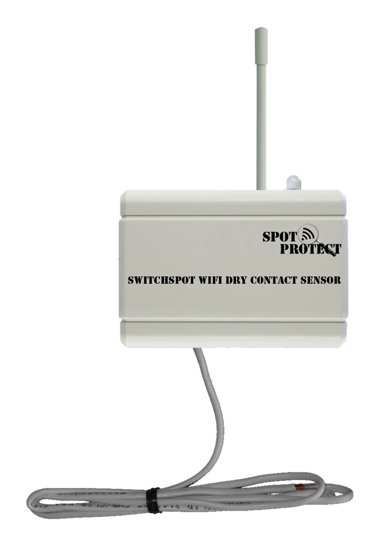 SwitchSPOT - WiFi Dry Contact Sensor with Email and SMS Alerts