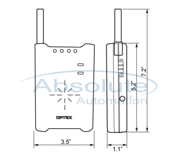 Optex RCTS10 Wireless Doorbell System