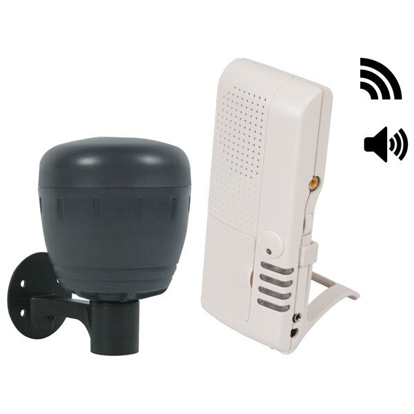 STI Battery Powered Driveway Alarm with Voice Alerts