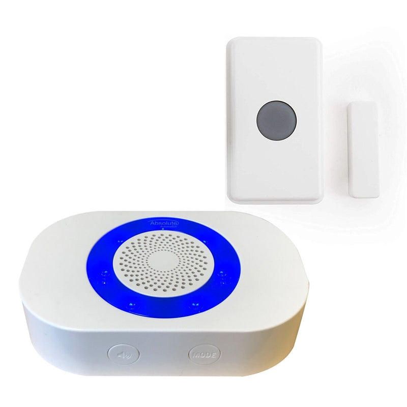 Dakota Alert UTRE-4K-PLUS Long Range Wireless Doorbell, Door/Window Contact with Relay