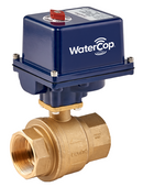 WaterCop WCEHH27ATE25H Industrial Actuator with 1-1/2 Inch Brass Ball Valve