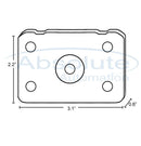 Winland WB-350 WaterBug Sensor with Surface Sensor, Buzzer