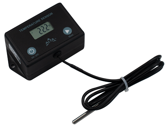 ALTA Digital Temperature Sensor w/ 3 ft Probe, AA Battery Powered, 900MHZ