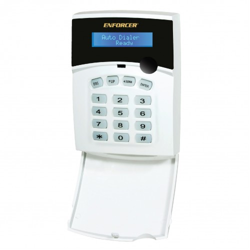2 Button Enforcer Remote Control Seco-Larm E-922CPQ Enforcer Telephone Dialer with Listen-In and Remote ...