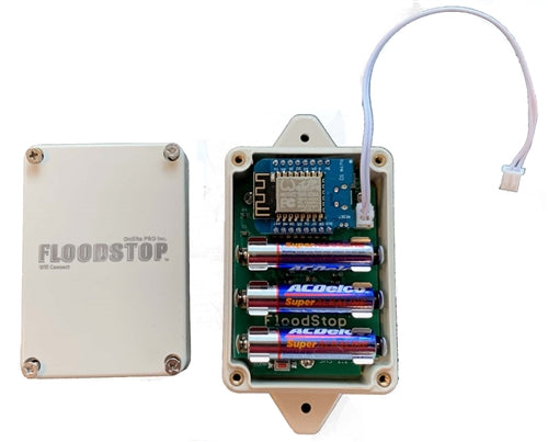 FloodStop WiFi Email and Text Notifier