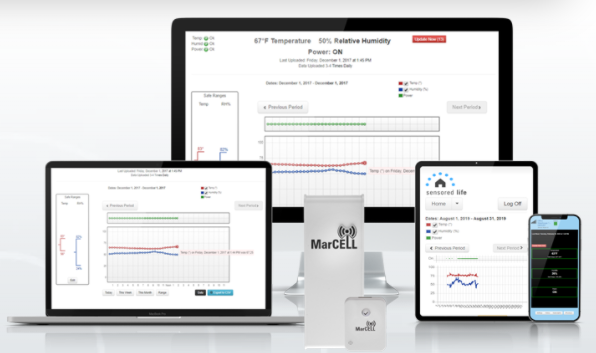 MarCell M2-ATT Cellular Temperature, Freeze, Power Alarm