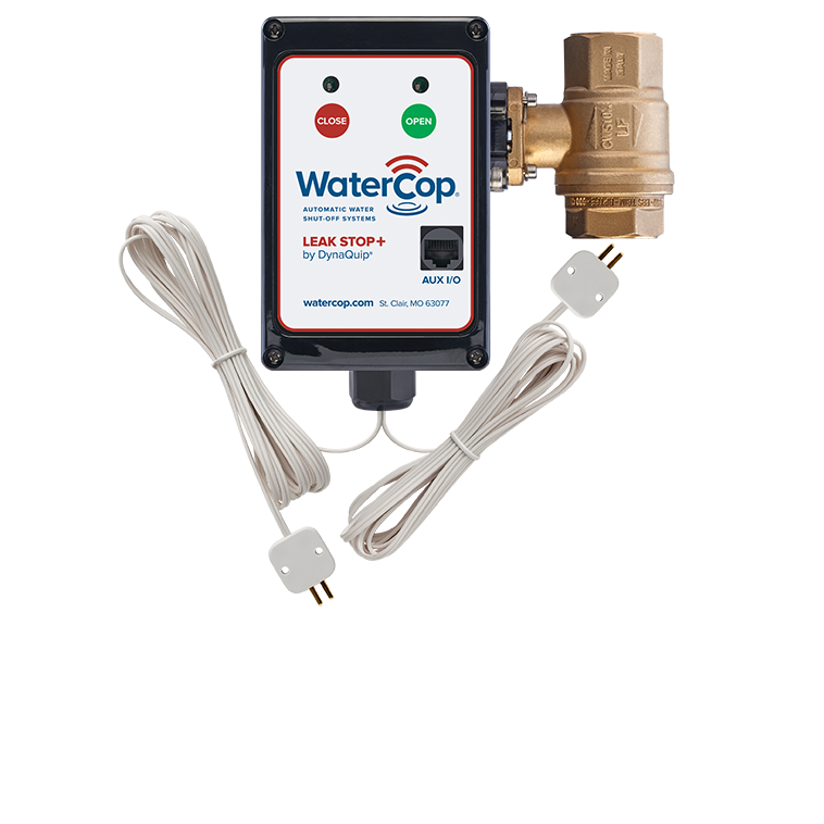 Watercop Leakstop Plus with 2 Wired Sensors 3/4 Inch